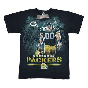 Green Bay Packers NFL Apparel Liquid Blue Player Tunnel Graphic T-Shirt NWT